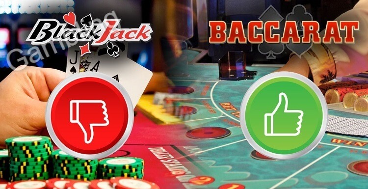 Baccarat Odds Vs Blackjack